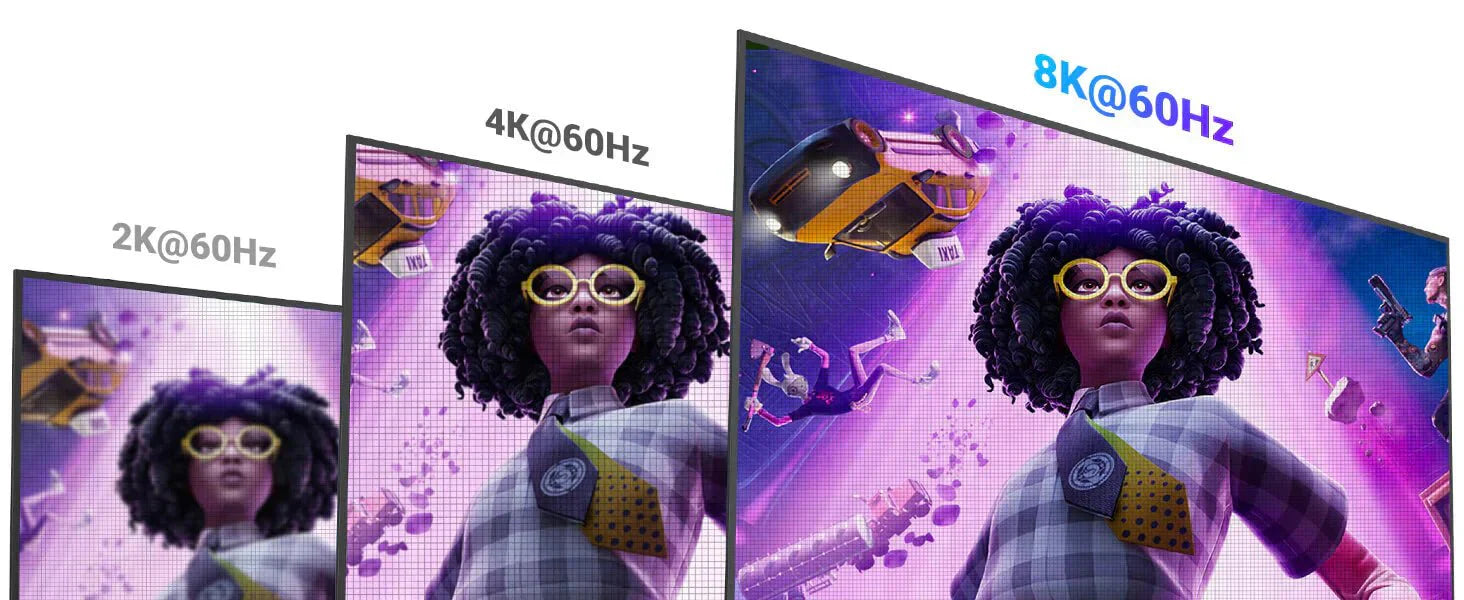 Hubs USB-C : Quelle résolution choisir entre 4K@30Hz, 4K@60Hz et 8K@30Hz ?