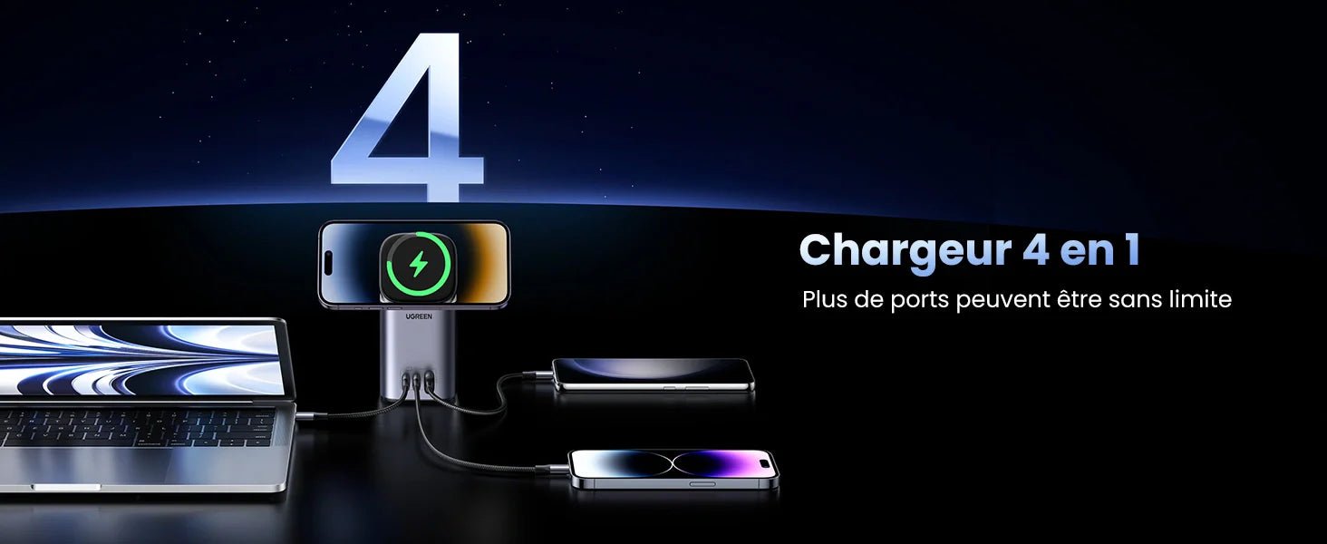 Comment faire charger son téléphone sans chargeur? | UGREEN FR