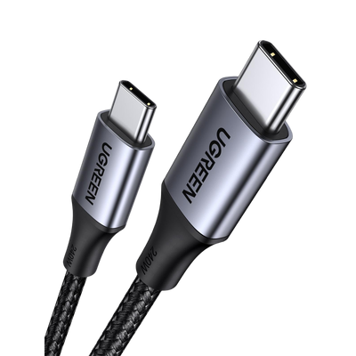 UGREEN Câble 240W USB C vers USB C PD 3.1 USB C Charge Ultra Rapide Nylon Tressé (2M)