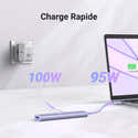 Lot De 2 Adaptateurs USB-A Coudés 90° - USB 3.2 10 Gbps - Pour Disque Dur, Smartphone, Ordinateur - 8