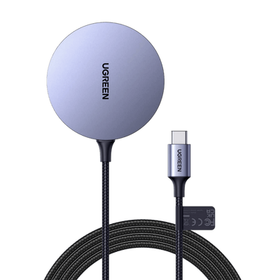 UGREEN Chargeur sans Fil Magnétique Chargeur à Induction 15W