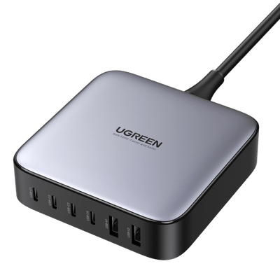 UGREEN Nexode USB C Chargeur 200W USB C 6-ports GaN Lader PPS