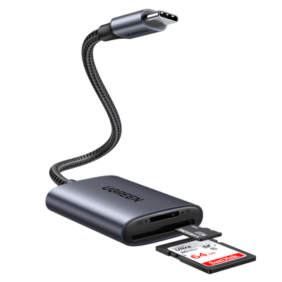 UGREEN Lecteur de Carte SD USB C Adaptateur USB C 3.1 SD TF 5Gbps