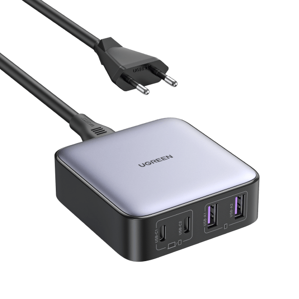 Ugreen Nexode RG 65W GaN Fast Wall Charger with 2xUSB-C, USB-A Ugreen Nexode RG 65W GaN Fast Wall Charger with 2xUSB-C, USB-A