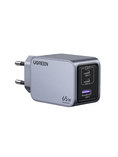 UGREEN Nexode Pro 65W 3 Port GaN Fast Chargeur