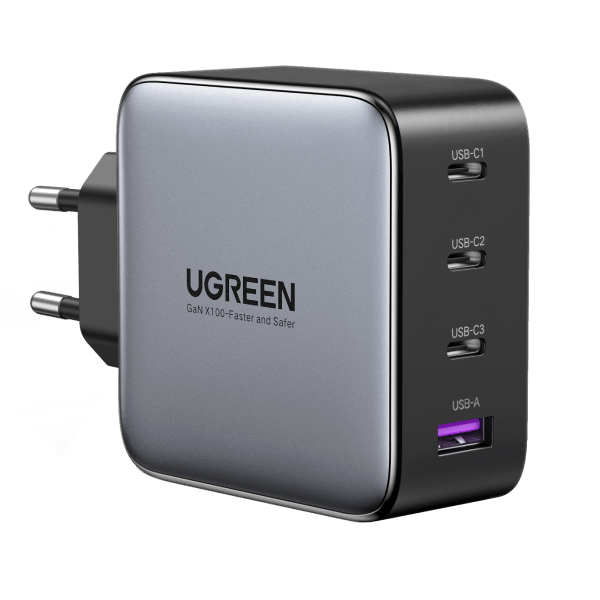 UGREEN Nexode 100W USB C Chargeur Rapide 4 Ports