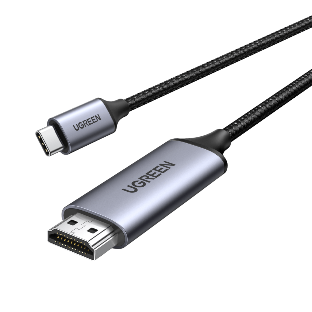 nonda Câble USB C vers HDMI 2.0 【4K 60 Hz】6,1,8 m, adaptateur de type C  vers HDMI [Thunderbolt 3 vers HDMI] pour MacBook Pro 2020/2019, MacBook