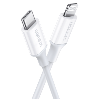 UGREEN Cable Lightning vers USB C MFi Certifi Chargeur iPhone Rapide