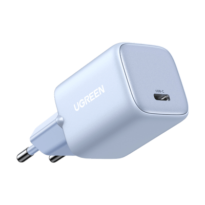 UGREEN Nexode 30W GaN Chargeur Bleu