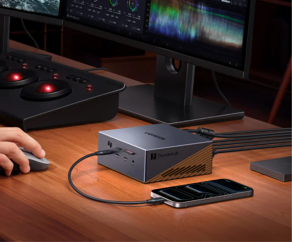 station-accueil-thunderbolt-5-vs-hub-usb-c