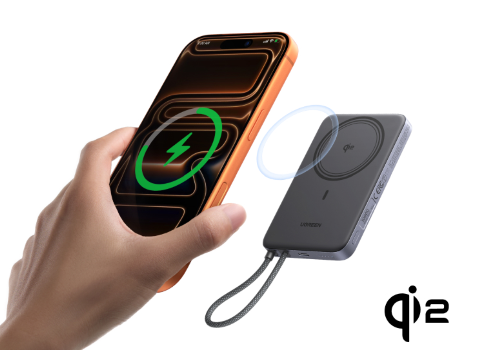 Une batterie externe magnétique peut-elle recharger un iPhone à travers sa coque ?