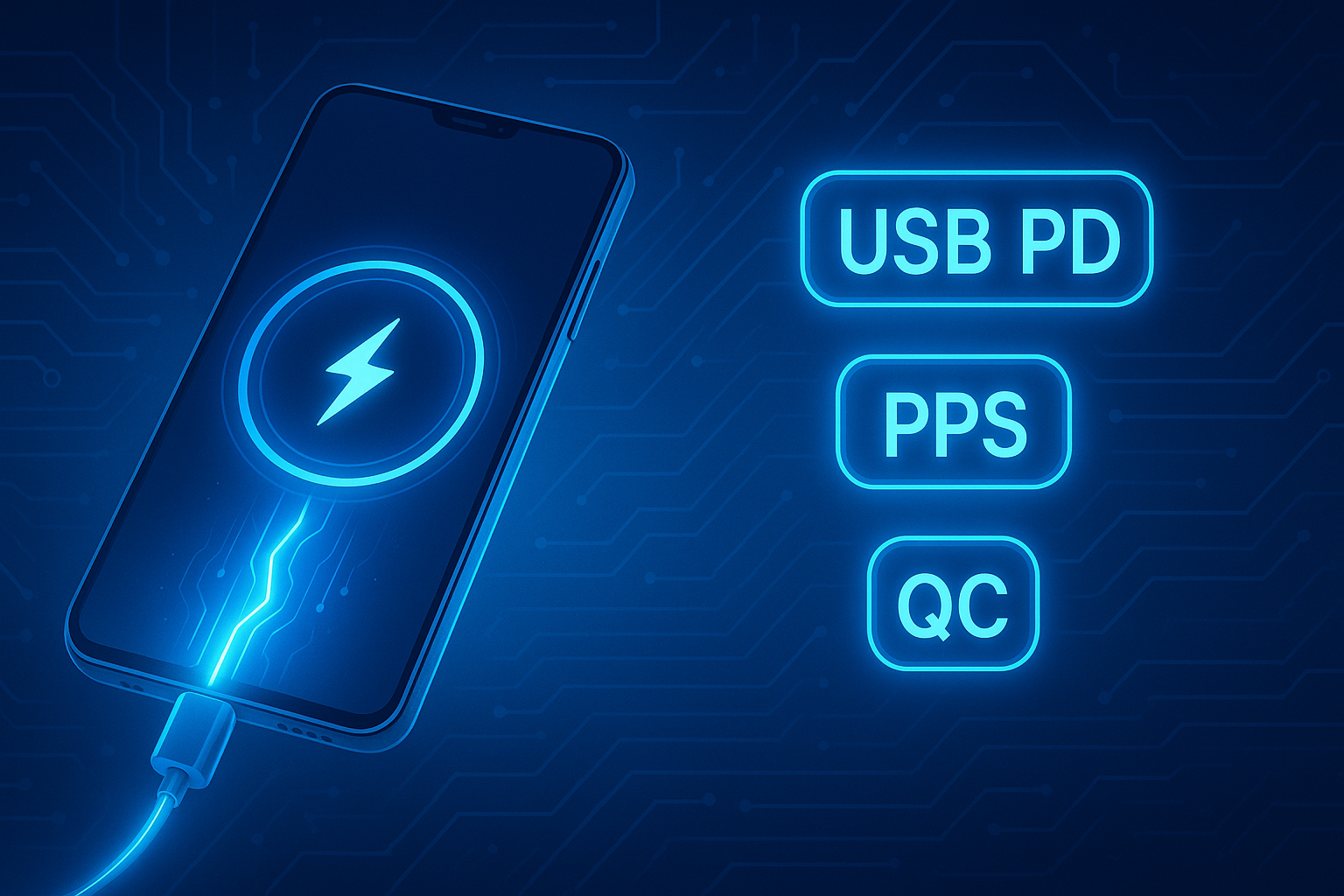 USB PD, PPS, QC : que signifient ces protocoles de charge rapide ?