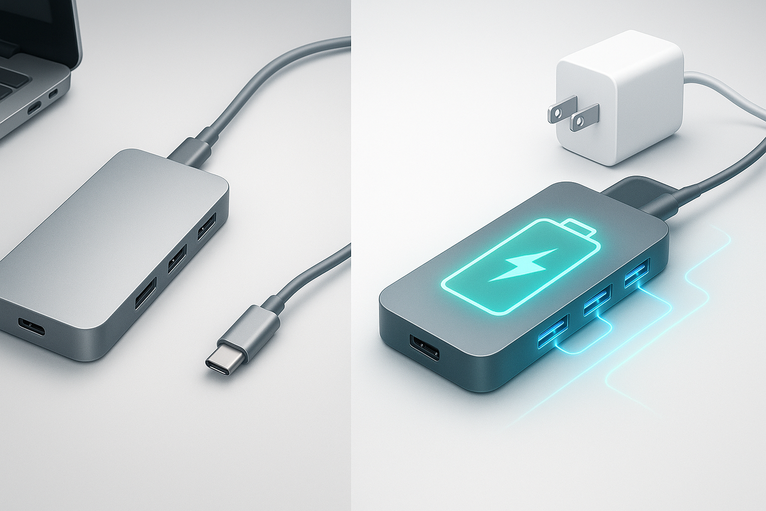 Hubs USB alimentés ou non : le guide comparatif ultime (avec tableau)
