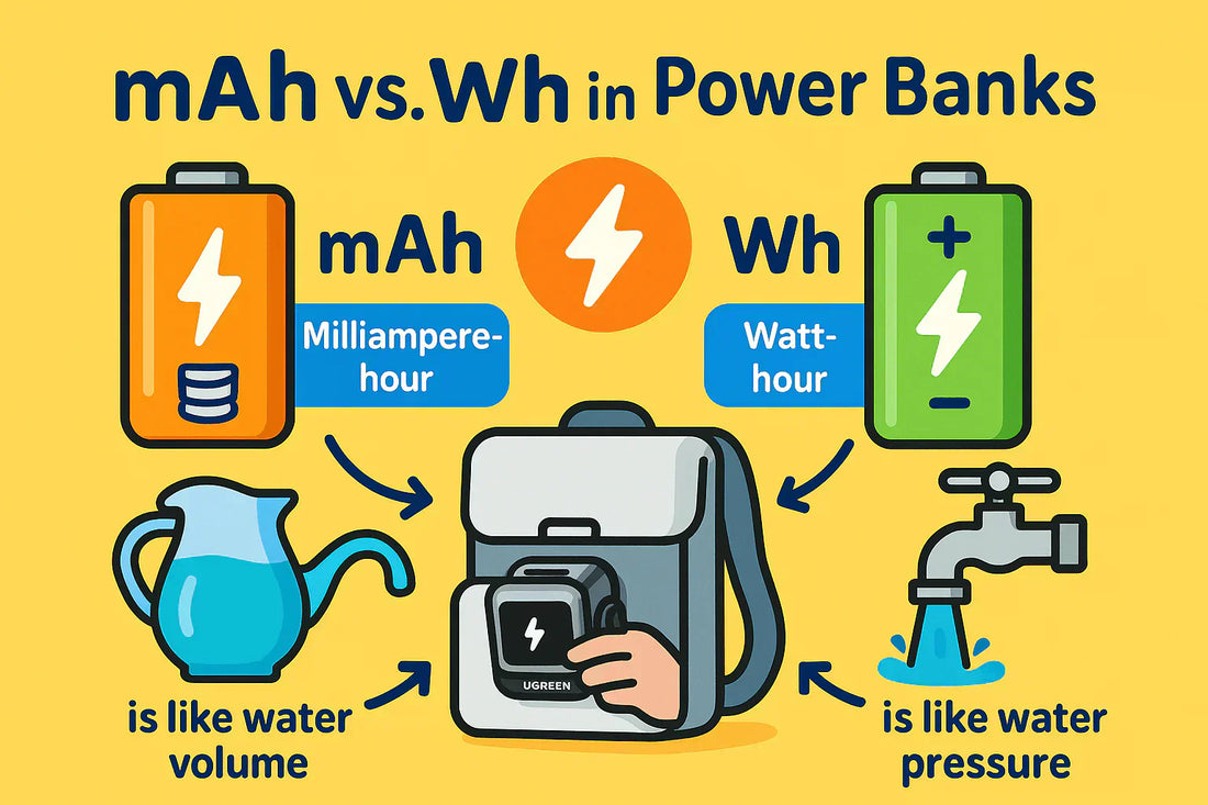 mAh vs Wh : Comment choisir la bonne batterie externe ?