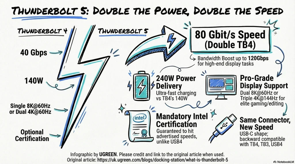 Qu’est-ce que Thunderbolt 5 ? Le guide complet pour 2026