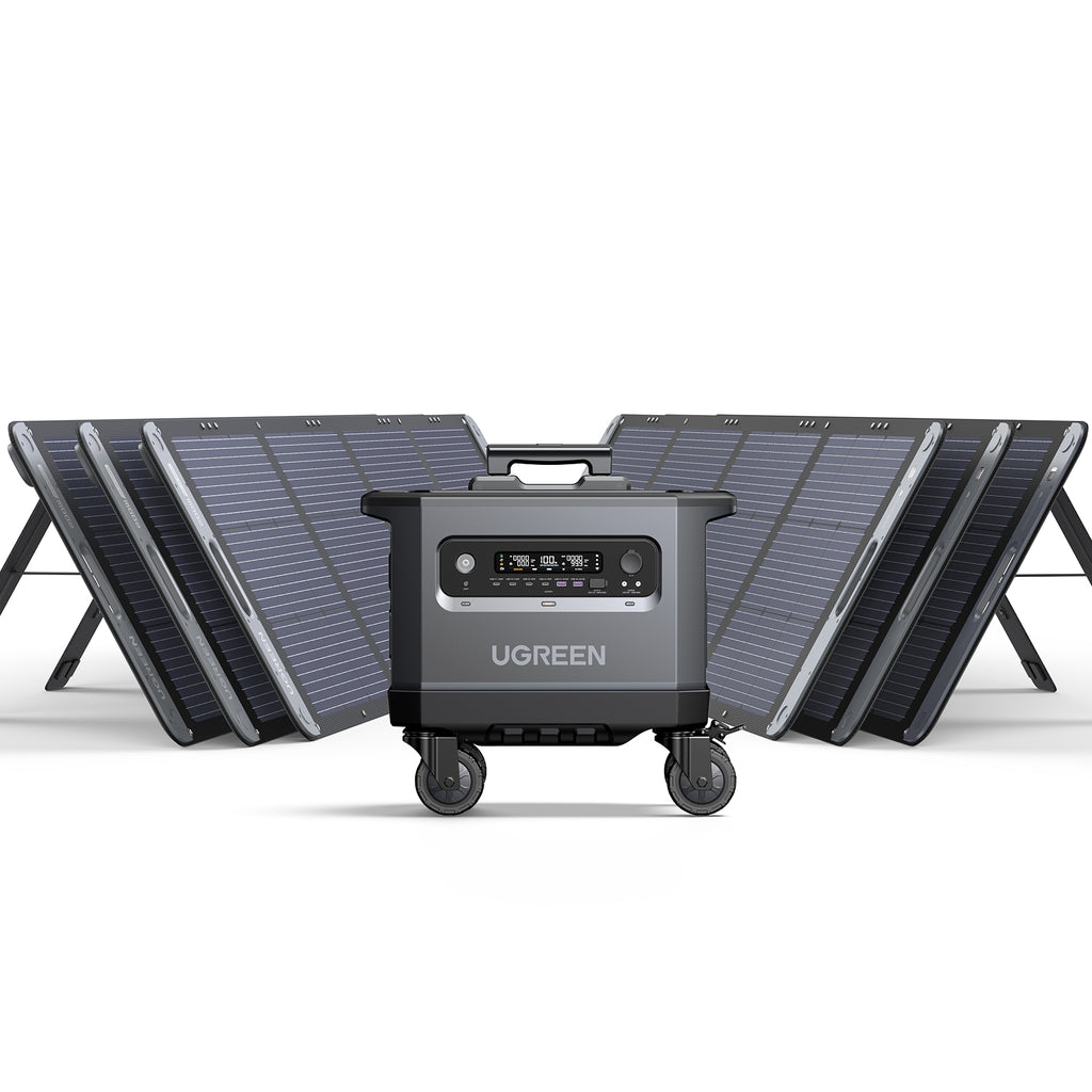 Ugreen GS2200 Portable Power Station Lifepo4 Battery Solar Generator