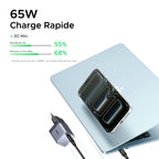 UGREEN Nexode Air Chargeur USB-C (65W, GaN, Prise Pliable)