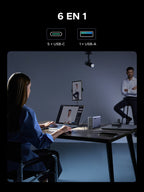 UGREEN Nexode 500W Chargeur rapide de bureau GaN 6 ports