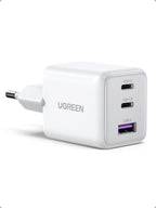 UGREEN Zapix 30W Chargeur USB C Rapide iPhone 3 Ports Prise Secteur(Blanc)