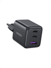 UGREEN Zapix 30W Chargeur USB C Rapide iPhone 3 Ports Prise Secteur (Noir)