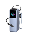 UGREEN Nexode Pro Batterie Externe 4-en-1 (25 000 mAh, 200 W, 2 Câbles USB-C Intégrés, Écran TFT)