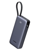 UGREEN Nexode Batterie Externe (20 000 mAh, 45 W, 3-en-1, Câble USB-C Intégré)