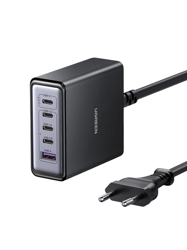 UGREEN Nexode 65W Chargeur rapide de bureau GaN 5 ports