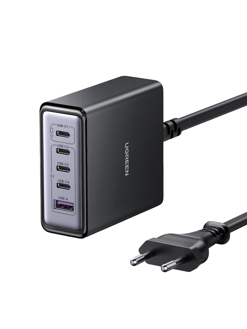 UGREEN Nexode 65W Chargeur rapide de bureau GaN 5 ports