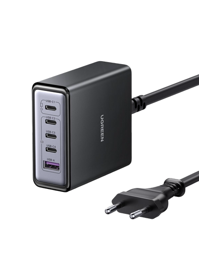 UGREEN Nexode 65W Chargeur rapide de bureau GaN 5 ports