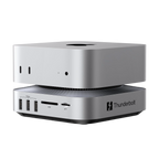 UGREEN Maxidok Station d’accueil Thunderbolt™ 5 10-en-1 pour Mac mini avec slot SSD M.2 NVMe, double affichage 6K pour Mac mini M4/M4 Pro