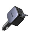 UGREEN Nexode Chargeur voiture 90W avec câble USB-C rétractable