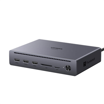 UGREEN Maxidok Station d’accueil Thunderbolt™ 5 10-en-1 avec Ethernet Gigabit – double affichage 6K/8K pour Mac et Windows