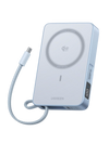 UGREEN MagFlow Batterie Externe Magnétique Sans Fil (10000mAh, Qi2 25W, Compatible MagSafe)