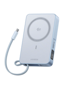 UGREEN MagFlow Batterie Externe Magnétique Sans Fil (10000mAh, Qi2 25W, Compatible MagSafe)
