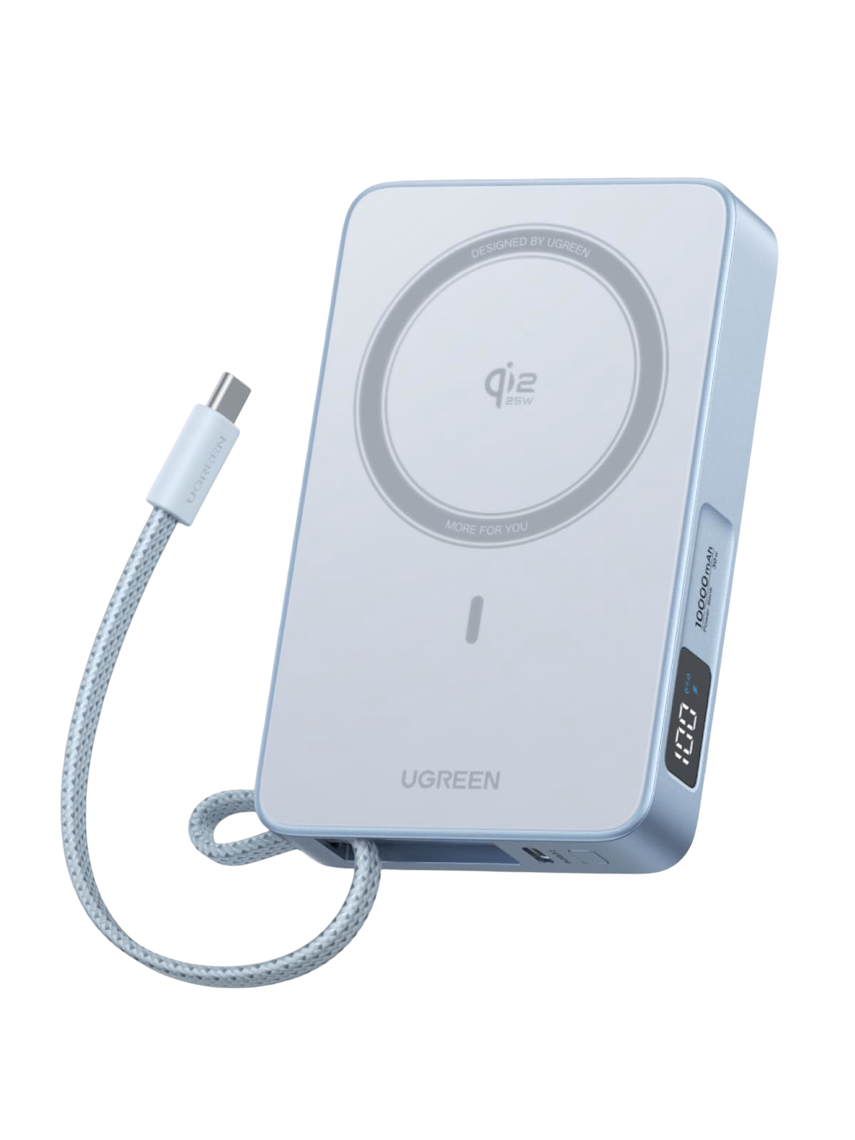 UGREEN MagFlow Batterie Externe Sans Fil Magnétique 20000 mAh 45 W (Compatible MagSafe)