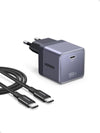 UGREEN Nexode Air 100W Chargeur USB C Rapide GaN Il Tech avec Câble