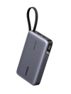 UGREEN Nexode Batterie Externe (20 000 mAh, 145 W, 3-en-1, Câble Intégré, Écran LED)
