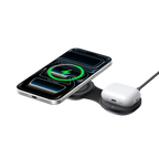 UGREEN MagFlow Chargeur Sans Fil Magnétique (2-en-1 Pliable, Qi2 25 W, Entrée USB-C 30 W)