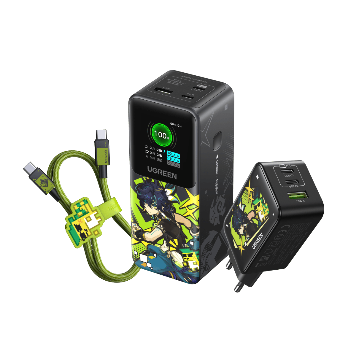 UGREEN Nexode Batterie externe (Genshin Impact)