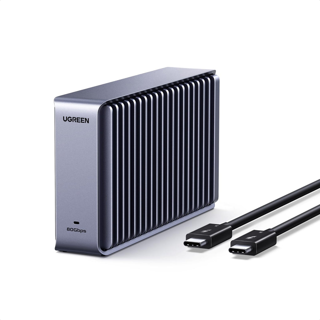 UGREEN Boîtier SSD M.2 NVMe 80 Gbps Compatible Thunderbolt 5 4
