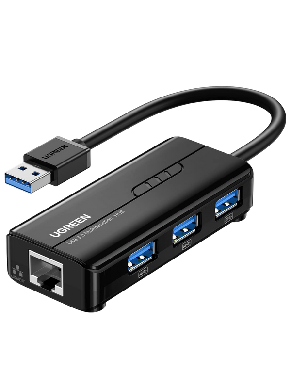 UGREEN Hub USB 3.0 Ethernet Adaptateur USB RJ45 Gigabit 1000 Mbps