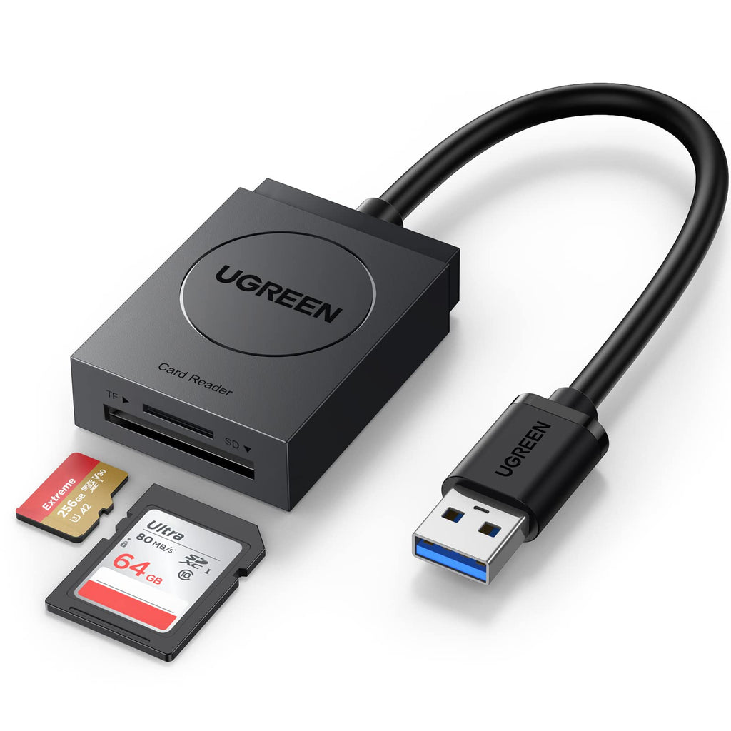 UGREEN Lecteur de Carte SD USB 3.0 Adaptateur Carte MicroSD SD Card Reader