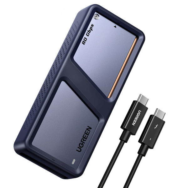 UGREEN Boîtier M.2 NVMe SSD USB4 80Gbps Compatible Thunderbolt 5/4