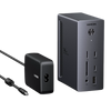 UGREEN Revodok Pro Station d’Accueil USB-C 14-en-1 (2 DP 4K@120Hz, HDMI 4K@60Hz, Triple Affichage, 10 Gbps, PD 100 W)