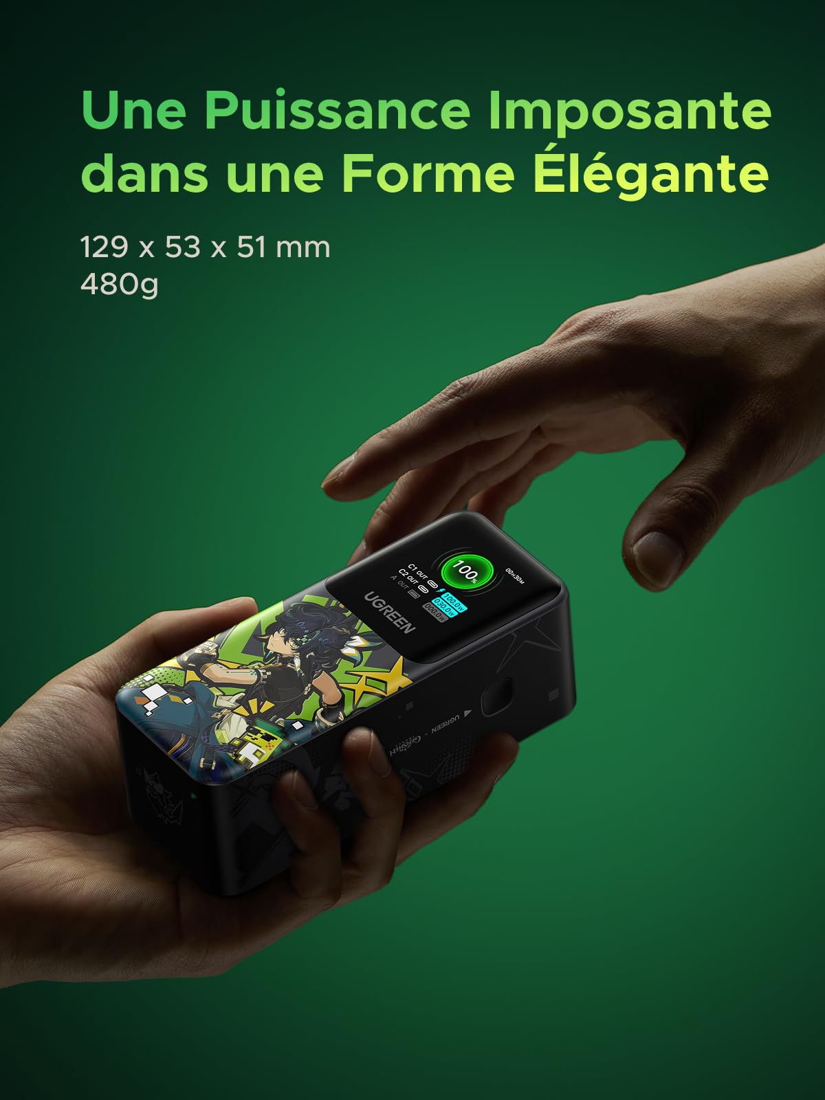 UGREEN Nexode Batterie externe (Genshin Impact)