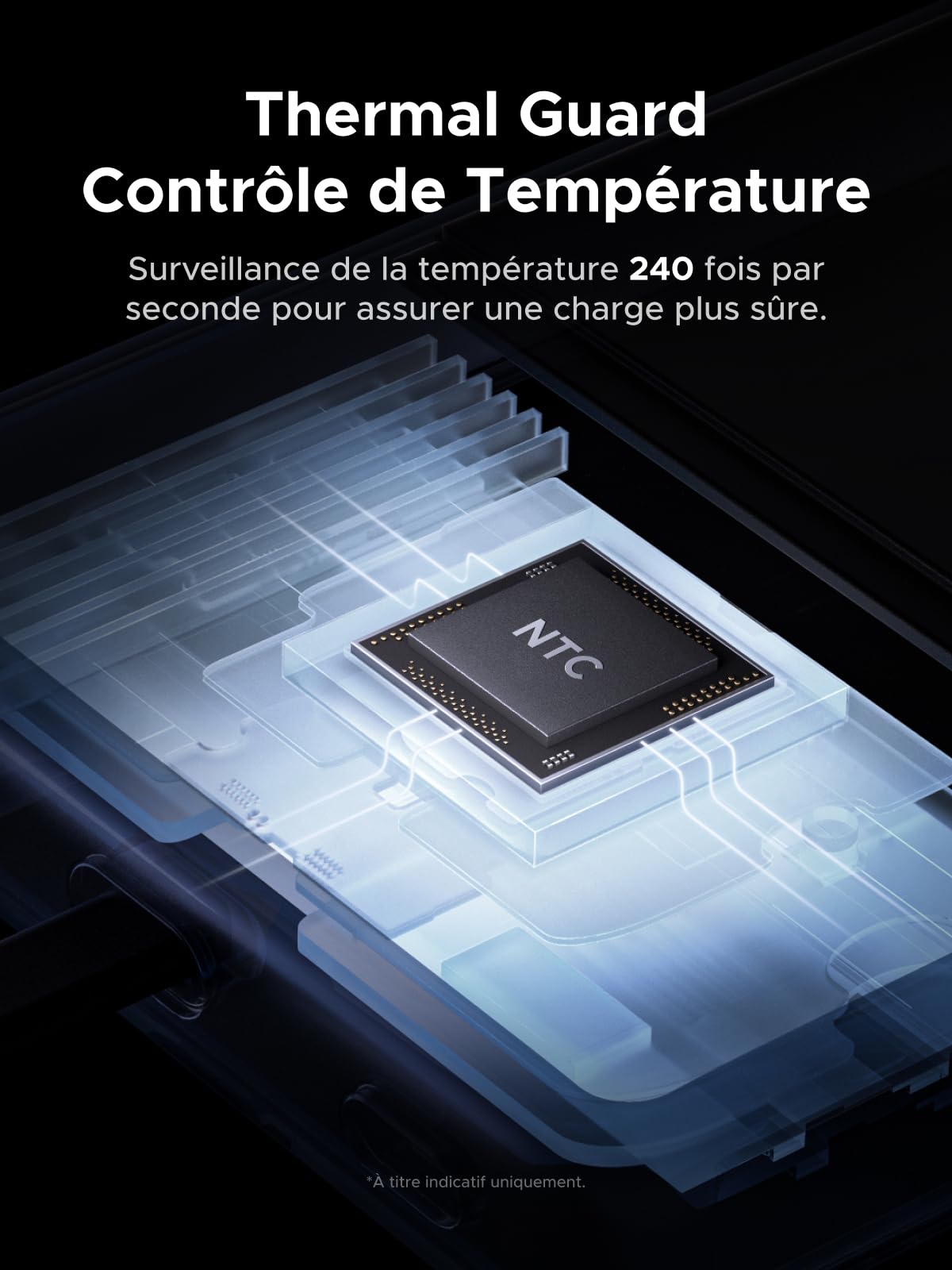 UGREEN MagFlow Pro Batterie Externe Magnétique 10000mAh 25W