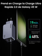 UGREEN Nexode Pro 100W 3 Port GaN Fast Chargeur