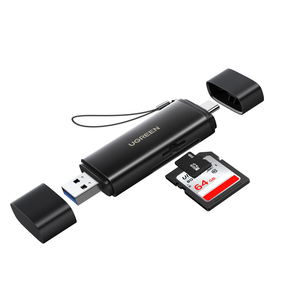 UGREEN Lecteur de Carte SD USB C et USB 3.0 2 en 1 SD Card Reader (SD 4.0)
