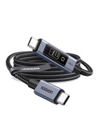 UGREEN Nexode Câble USB C 240W avec Écran LCD 48V 5A PD 3.1 (1M) | Type C Charge Rapide, Compatible avec MacBook Ordinateur Portable de Jeu iPad iPhone 17 Pro Max Air Galaxy S26 S25 Pixel 10.