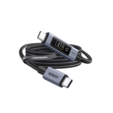 UGREEN Nexode Câble USB-C avec Écran Intelligent (240 W, PD 3.1, 1 m / 2 m)